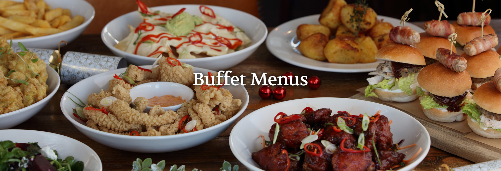 Festive Buffet Menu at The Hope 