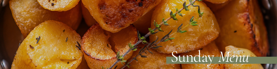 Sunday Menu at The Hope